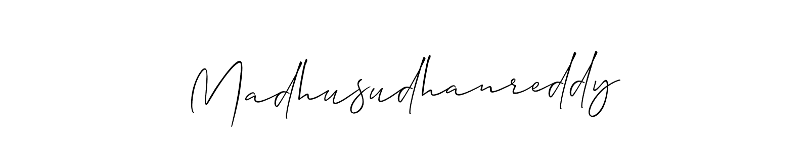 You can use this online signature creator to create a handwritten signature for the name Madhusudhanreddy. This is the best online autograph maker. Madhusudhanreddy signature style 2 images and pictures png