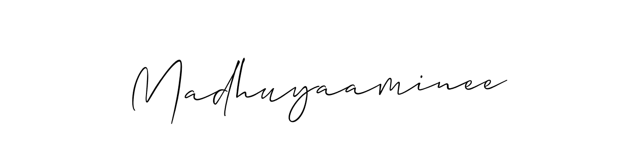 Once you've used our free online signature maker to create your best signature Allison_Script style, it's time to enjoy all of the benefits that Madhuyaaminee name signing documents. Madhuyaaminee signature style 2 images and pictures png