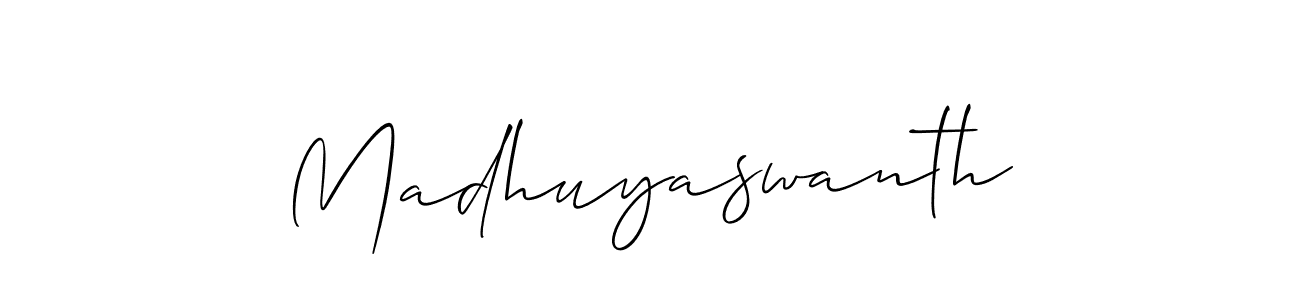 Best and Professional Signature Style for Madhuyaswanth. Allison_Script Best Signature Style Collection. Madhuyaswanth signature style 2 images and pictures png