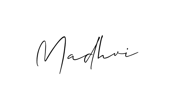 Best and Professional Signature Style for Madhvi. Allison_Script Best Signature Style Collection. Madhvi signature style 2 images and pictures png