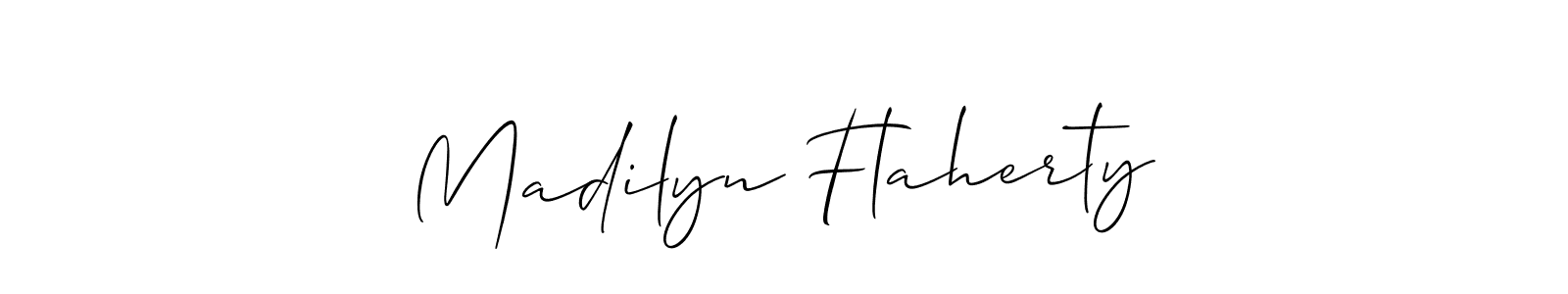 Best and Professional Signature Style for Madilyn Flaherty. Allison_Script Best Signature Style Collection. Madilyn Flaherty signature style 2 images and pictures png