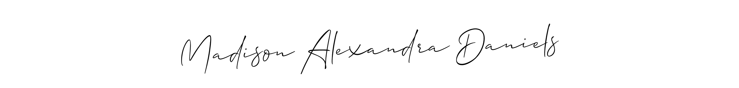 Here are the top 10 professional signature styles for the name Madison Alexandra Daniels. These are the best autograph styles you can use for your name. Madison Alexandra Daniels signature style 2 images and pictures png