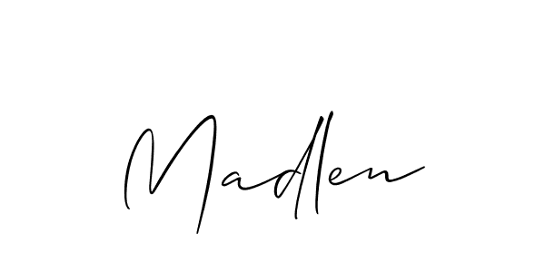 Here are the top 10 professional signature styles for the name Madlen. These are the best autograph styles you can use for your name. Madlen signature style 2 images and pictures png