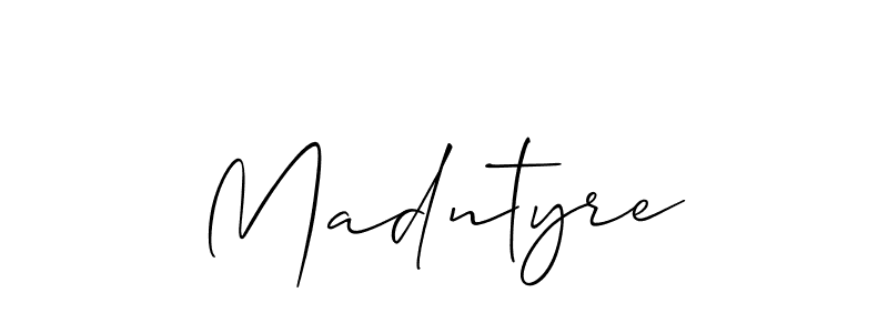 Make a short Madntyre signature style. Manage your documents anywhere anytime using Allison_Script. Create and add eSignatures, submit forms, share and send files easily. Madntyre signature style 2 images and pictures png