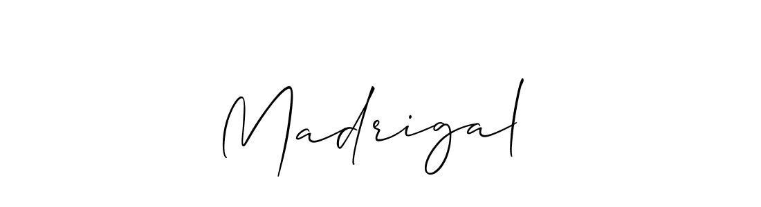 Allison_Script is a professional signature style that is perfect for those who want to add a touch of class to their signature. It is also a great choice for those who want to make their signature more unique. Get Madrigal❀ name to fancy signature for free. Madrigal❀ signature style 2 images and pictures png