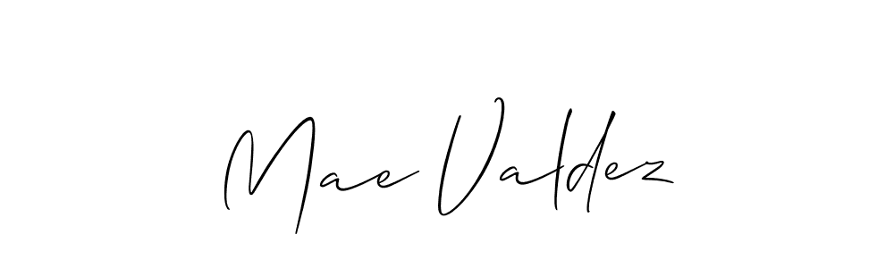 Make a beautiful signature design for name Mae Valdez. Use this online signature maker to create a handwritten signature for free. Mae Valdez signature style 2 images and pictures png