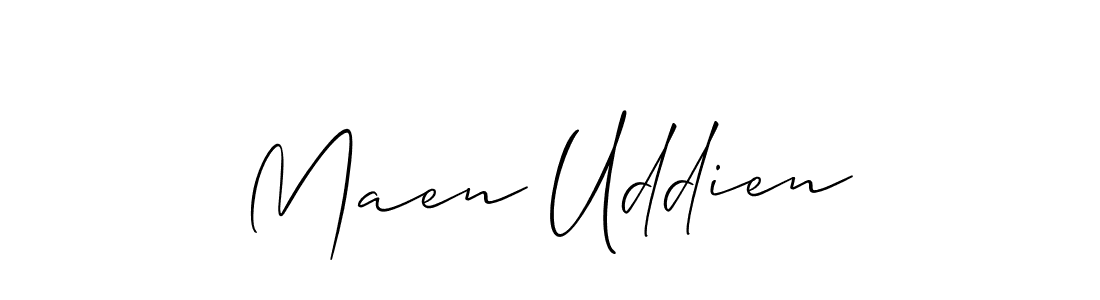 Here are the top 10 professional signature styles for the name Maen Uddien. These are the best autograph styles you can use for your name. Maen Uddien signature style 2 images and pictures png