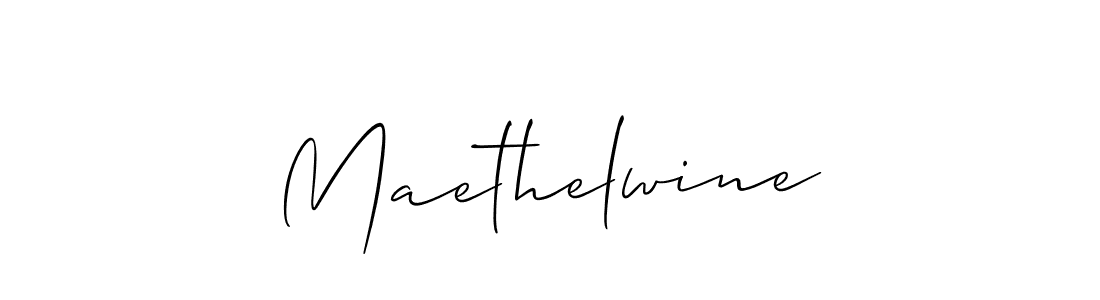 Make a short Maethelwine signature style. Manage your documents anywhere anytime using Allison_Script. Create and add eSignatures, submit forms, share and send files easily. Maethelwine signature style 2 images and pictures png