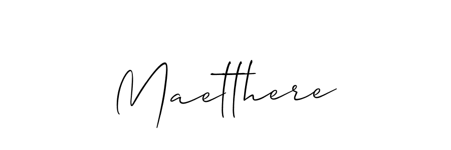 Once you've used our free online signature maker to create your best signature Allison_Script style, it's time to enjoy all of the benefits that Maetthere name signing documents. Maetthere signature style 2 images and pictures png