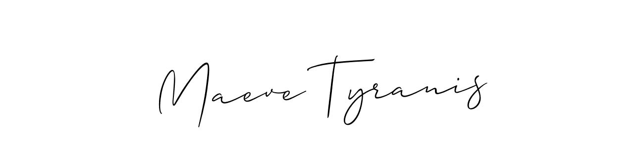 This is the best signature style for the Maeve Tyranis name. Also you like these signature font (Allison_Script). Mix name signature. Maeve Tyranis signature style 2 images and pictures png