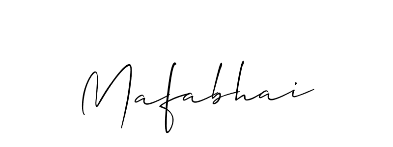 Once you've used our free online signature maker to create your best signature Allison_Script style, it's time to enjoy all of the benefits that Mafabhai name signing documents. Mafabhai signature style 2 images and pictures png