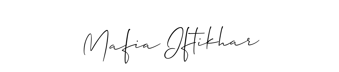 Here are the top 10 professional signature styles for the name Mafia Iftikhar. These are the best autograph styles you can use for your name. Mafia Iftikhar signature style 2 images and pictures png