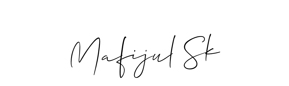 if you are searching for the best signature style for your name Mafijul Sk. so please give up your signature search. here we have designed multiple signature styles  using Allison_Script. Mafijul Sk signature style 2 images and pictures png