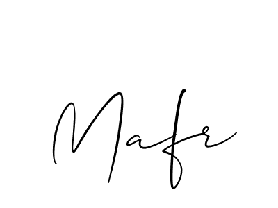Allison_Script is a professional signature style that is perfect for those who want to add a touch of class to their signature. It is also a great choice for those who want to make their signature more unique. Get Mafr name to fancy signature for free. Mafr signature style 2 images and pictures png