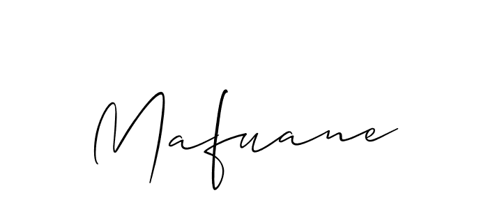 Also we have Mafuane name is the best signature style. Create professional handwritten signature collection using Allison_Script autograph style. Mafuane signature style 2 images and pictures png