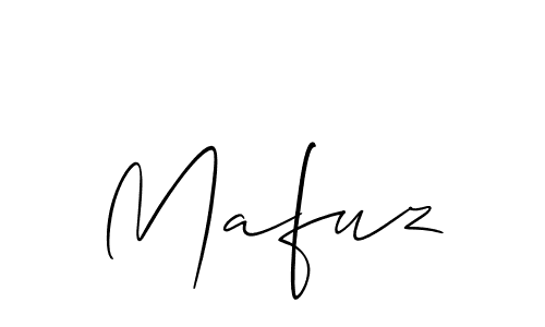 The best way (Allison_Script) to make a short signature is to pick only two or three words in your name. The name Mafuz include a total of six letters. For converting this name. Mafuz signature style 2 images and pictures png