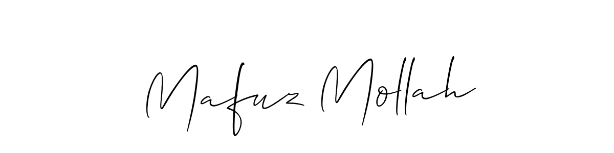 Similarly Allison_Script is the best handwritten signature design. Signature creator online .You can use it as an online autograph creator for name Mafuz Mollah. Mafuz Mollah signature style 2 images and pictures png