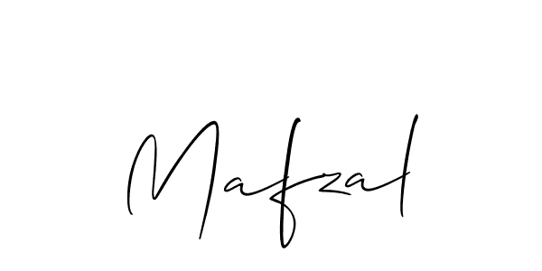 Mafzal stylish signature style. Best Handwritten Sign (Allison_Script) for my name. Handwritten Signature Collection Ideas for my name Mafzal. Mafzal signature style 2 images and pictures png