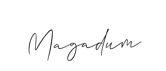See photos of Magadum official signature by Spectra . Check more albums & portfolios. Read reviews & check more about Allison_Script font. Magadum signature style 2 images and pictures png