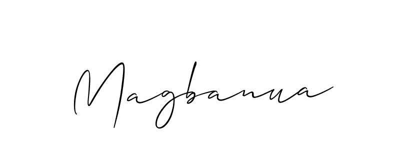 Once you've used our free online signature maker to create your best signature Allison_Script style, it's time to enjoy all of the benefits that Magbanua name signing documents. Magbanua signature style 2 images and pictures png