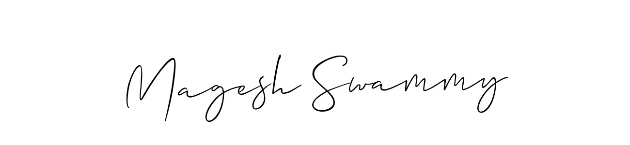 See photos of Magesh Swammy official signature by Spectra . Check more albums & portfolios. Read reviews & check more about Allison_Script font. Magesh Swammy signature style 2 images and pictures png