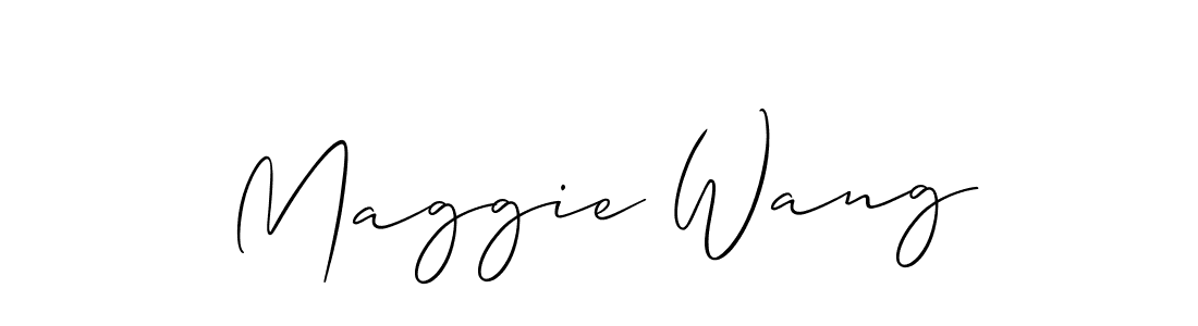 You can use this online signature creator to create a handwritten signature for the name Maggie Wang. This is the best online autograph maker. Maggie Wang signature style 2 images and pictures png