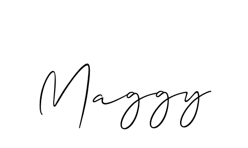 Best and Professional Signature Style for Maggy. Allison_Script Best Signature Style Collection. Maggy signature style 2 images and pictures png