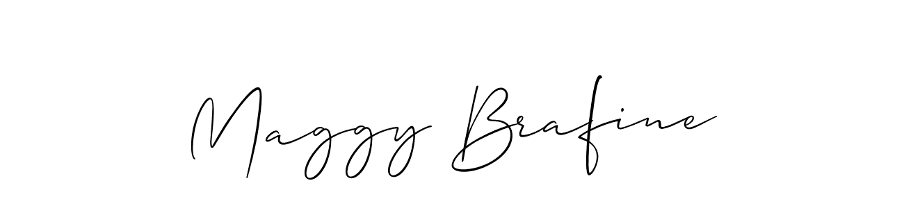 Make a beautiful signature design for name Maggy Brafine. Use this online signature maker to create a handwritten signature for free. Maggy Brafine signature style 2 images and pictures png