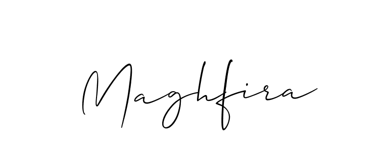 It looks lik you need a new signature style for name Maghfira. Design unique handwritten (Allison_Script) signature with our free signature maker in just a few clicks. Maghfira signature style 2 images and pictures png
