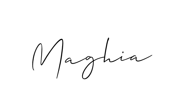 Best and Professional Signature Style for Maghia. Allison_Script Best Signature Style Collection. Maghia signature style 2 images and pictures png