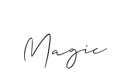 Also You can easily find your signature by using the search form. We will create Magic name handwritten signature images for you free of cost using Allison_Script sign style. Magic signature style 2 images and pictures png