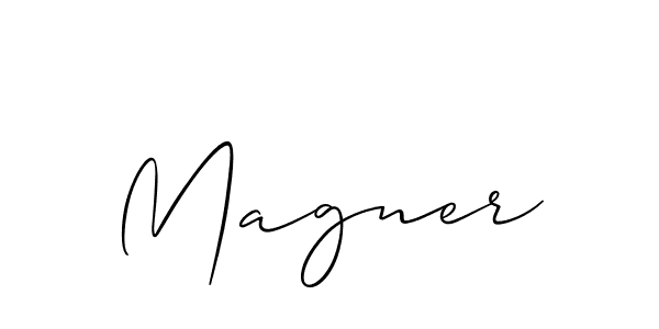 Make a short Magner signature style. Manage your documents anywhere anytime using Allison_Script. Create and add eSignatures, submit forms, share and send files easily. Magner signature style 2 images and pictures png