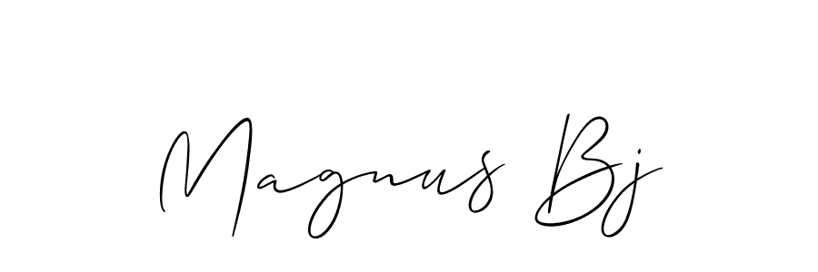 Make a short Magnus Bj signature style. Manage your documents anywhere anytime using Allison_Script. Create and add eSignatures, submit forms, share and send files easily. Magnus Bj signature style 2 images and pictures png