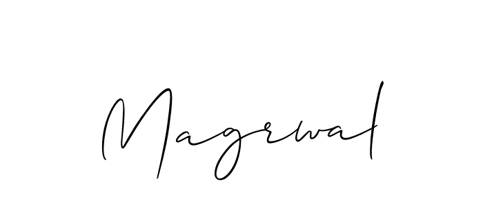 Make a short Magrwal signature style. Manage your documents anywhere anytime using Allison_Script. Create and add eSignatures, submit forms, share and send files easily. Magrwal signature style 2 images and pictures png