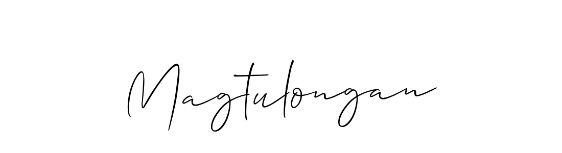 This is the best signature style for the Magtulongan name. Also you like these signature font (Allison_Script). Mix name signature. Magtulongan signature style 2 images and pictures png