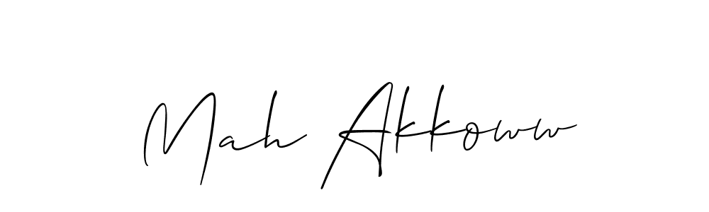 How to Draw Mah Akkoww signature style? Allison_Script is a latest design signature styles for name Mah Akkoww. Mah Akkoww signature style 2 images and pictures png