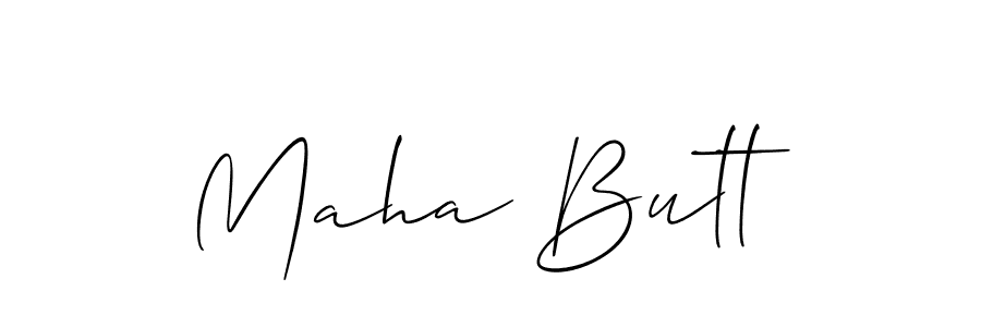 You can use this online signature creator to create a handwritten signature for the name Maha Butt. This is the best online autograph maker. Maha Butt signature style 2 images and pictures png