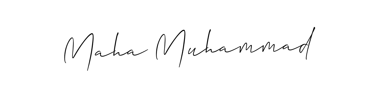 Check out images of Autograph of Maha Muhammad name. Actor Maha Muhammad Signature Style. Allison_Script is a professional sign style online. Maha Muhammad signature style 2 images and pictures png