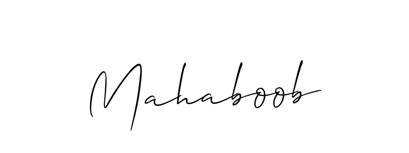 Make a beautiful signature design for name Mahaboob. Use this online signature maker to create a handwritten signature for free. Mahaboob signature style 2 images and pictures png