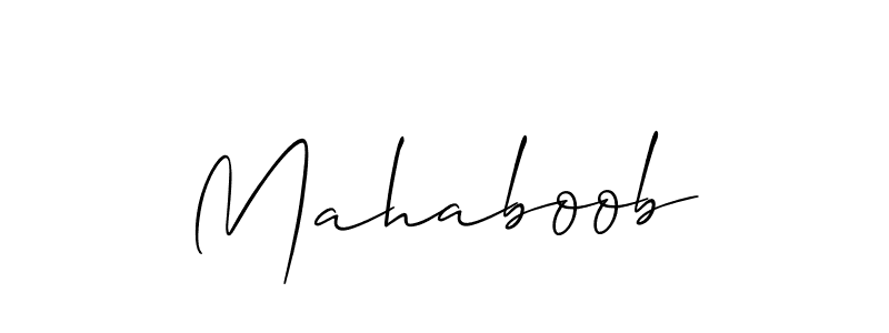 Best and Professional Signature Style for Mahaboob. Allison_Script Best Signature Style Collection. Mahaboob signature style 2 images and pictures png