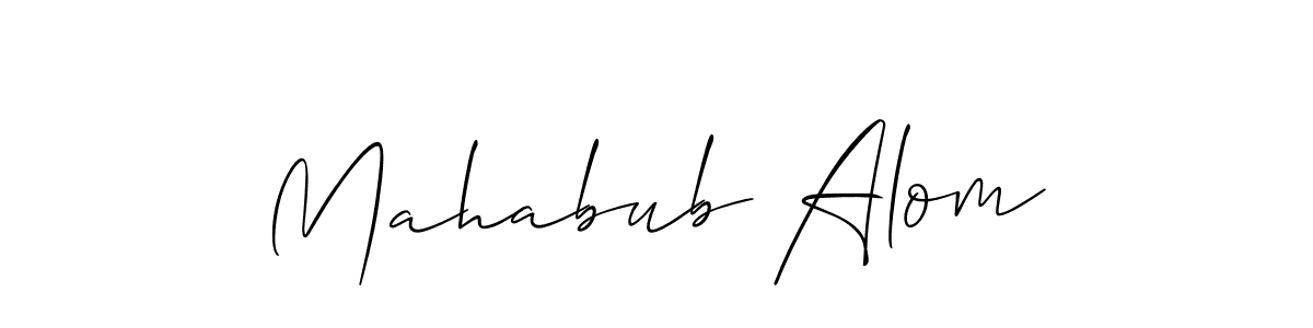 Here are the top 10 professional signature styles for the name Mahabub Alom. These are the best autograph styles you can use for your name. Mahabub Alom signature style 2 images and pictures png