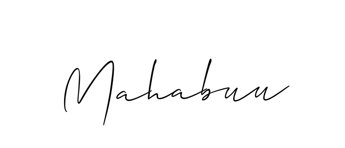 Here are the top 10 professional signature styles for the name Mahabuu. These are the best autograph styles you can use for your name. Mahabuu signature style 2 images and pictures png