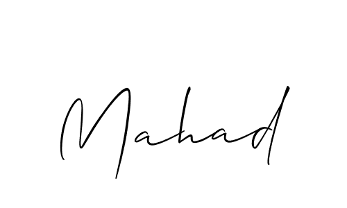 Once you've used our free online signature maker to create your best signature Allison_Script style, it's time to enjoy all of the benefits that Mahad name signing documents. Mahad signature style 2 images and pictures png