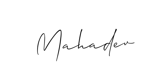 Also You can easily find your signature by using the search form. We will create Mahadev name handwritten signature images for you free of cost using Allison_Script sign style. Mahadev signature style 2 images and pictures png