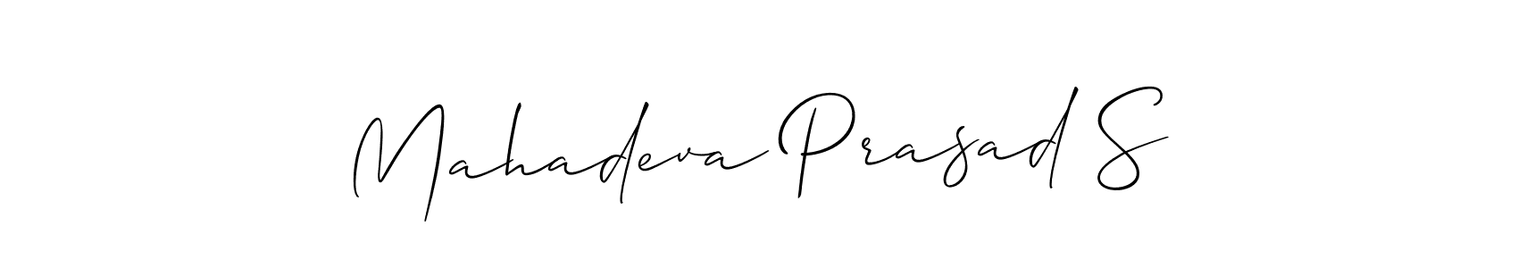 Mahadeva Prasad S stylish signature style. Best Handwritten Sign (Allison_Script) for my name. Handwritten Signature Collection Ideas for my name Mahadeva Prasad S. Mahadeva Prasad S signature style 2 images and pictures png