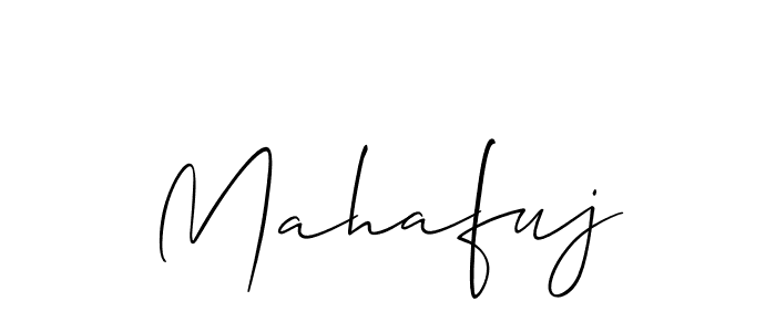 How to make Mahafuj signature? Allison_Script is a professional autograph style. Create handwritten signature for Mahafuj name. Mahafuj signature style 2 images and pictures png