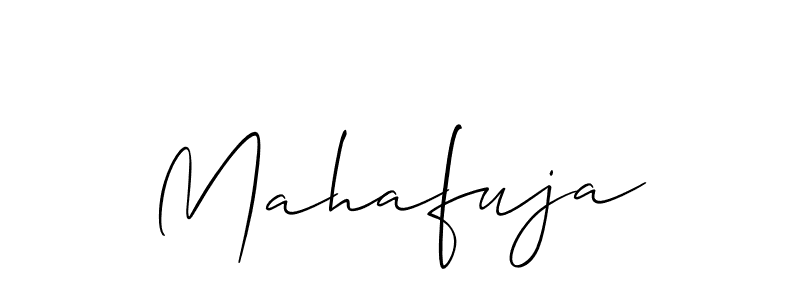 Best and Professional Signature Style for Mahafuja. Allison_Script Best Signature Style Collection. Mahafuja signature style 2 images and pictures png