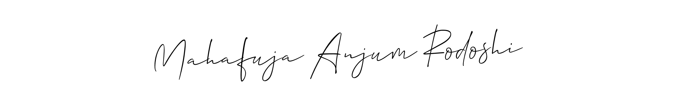 Check out images of Autograph of Mahafuja Anjum Rodoshi name. Actor Mahafuja Anjum Rodoshi Signature Style. Allison_Script is a professional sign style online. Mahafuja Anjum Rodoshi signature style 2 images and pictures png