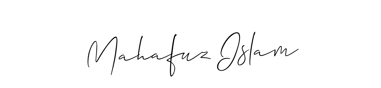 Similarly Allison_Script is the best handwritten signature design. Signature creator online .You can use it as an online autograph creator for name Mahafuz Islam. Mahafuz Islam signature style 2 images and pictures png