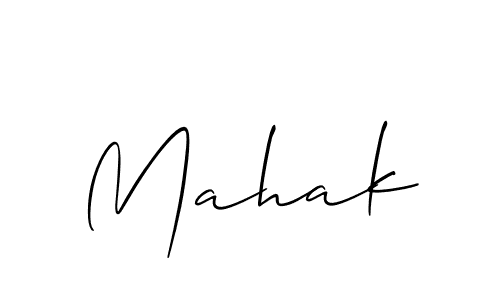 Allison_Script is a professional signature style that is perfect for those who want to add a touch of class to their signature. It is also a great choice for those who want to make their signature more unique. Get Mahak name to fancy signature for free. Mahak signature style 2 images and pictures png